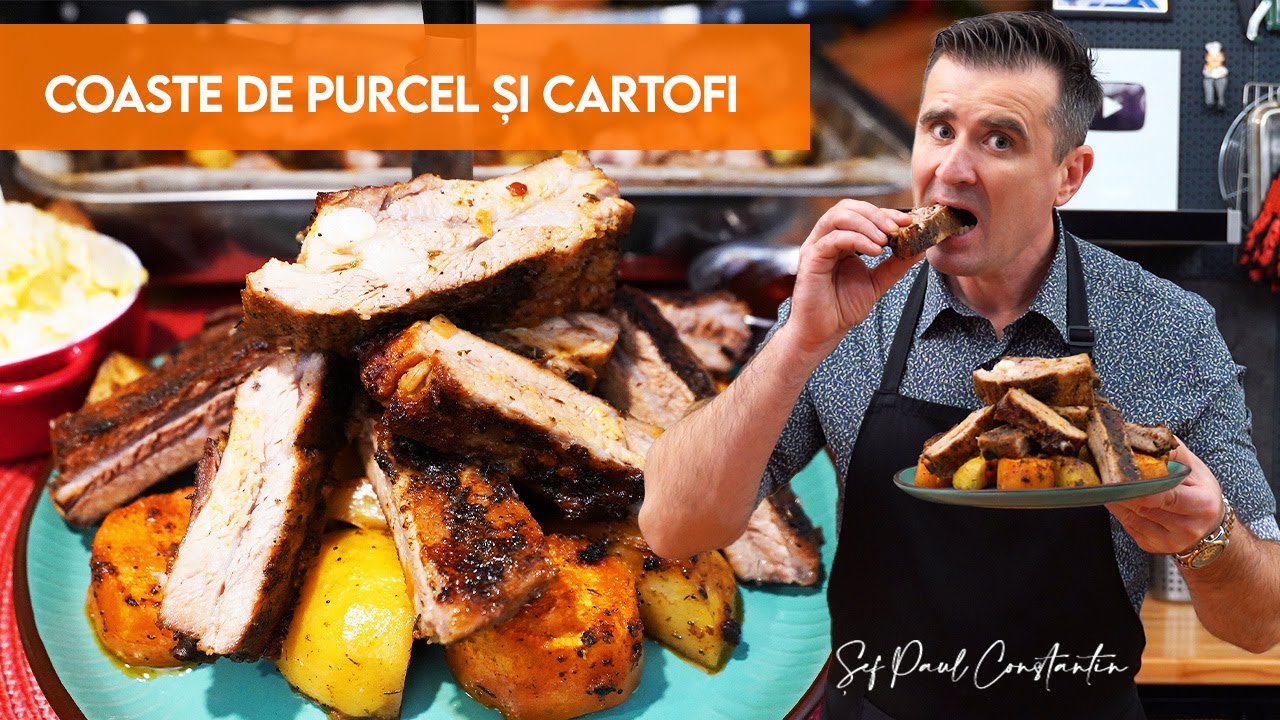 Coaste la cuptor cu mix de cartofi – Gustul care aduce familia la masă