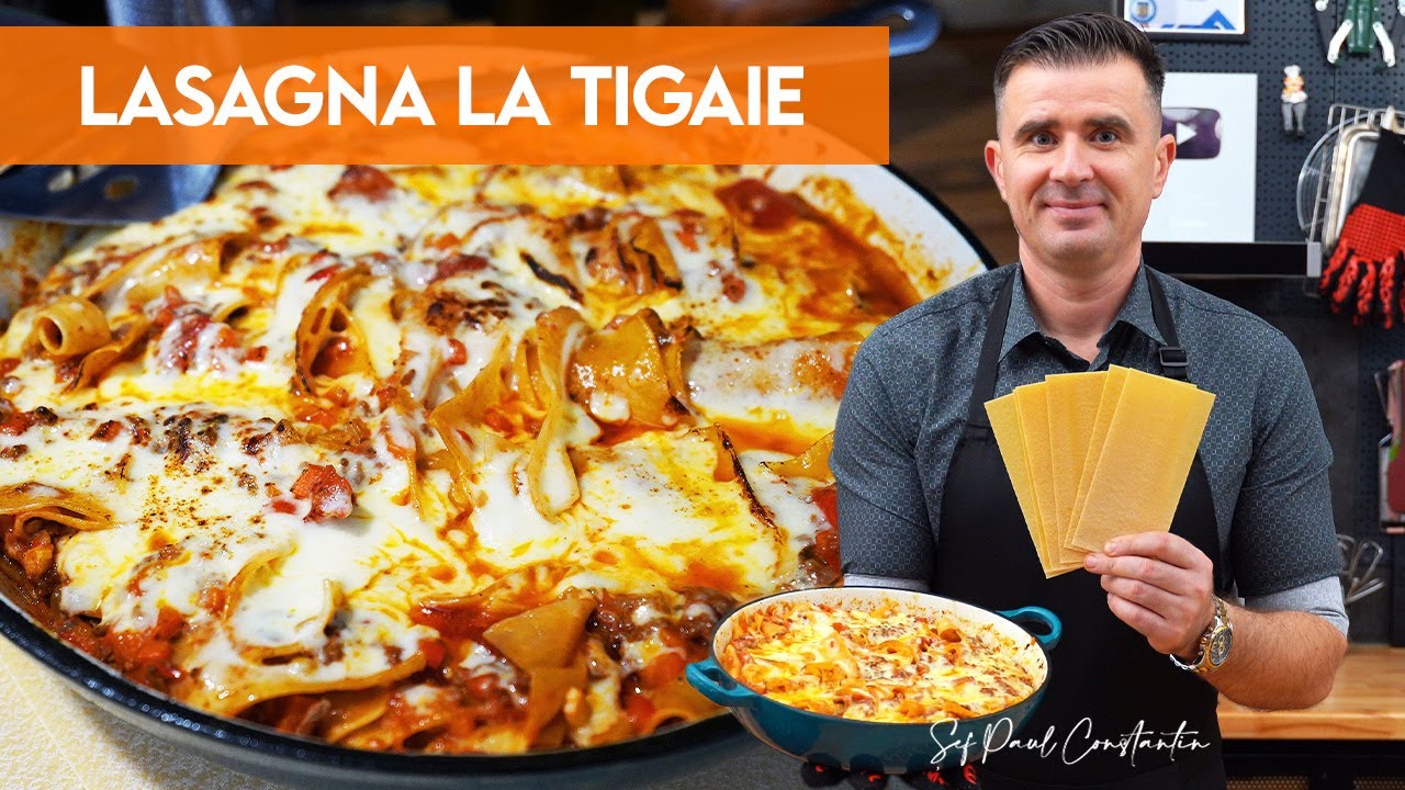 Lasagna la tigaie – Gustul autentic al Italiei, rapid și delicios