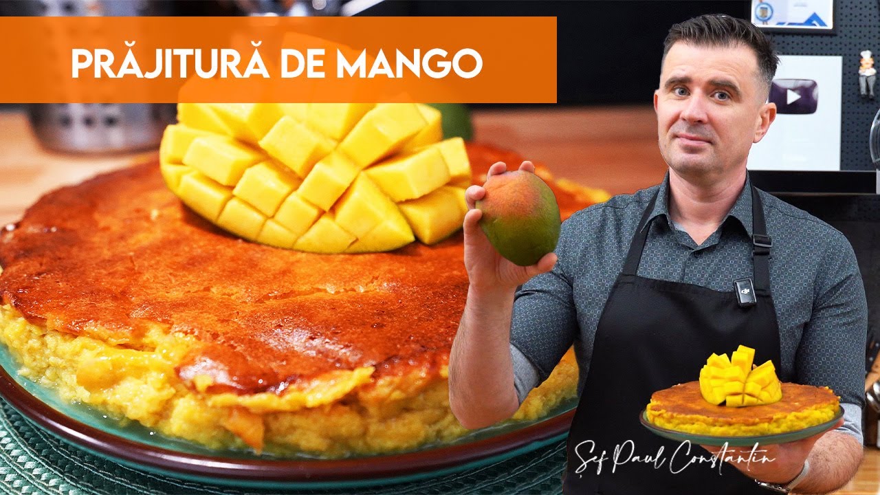 Prăjitură de mango: Simplitate și savoare într-un desert catifelat
