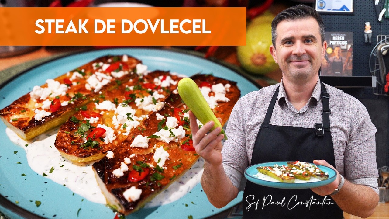 Steak de dovlecel – o explozie fresh și aromată în farfurie