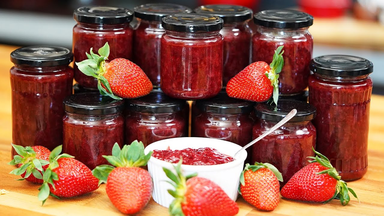 Gem de căpșuni cu măr – Dulceață aromată și simplă ca la bunici
