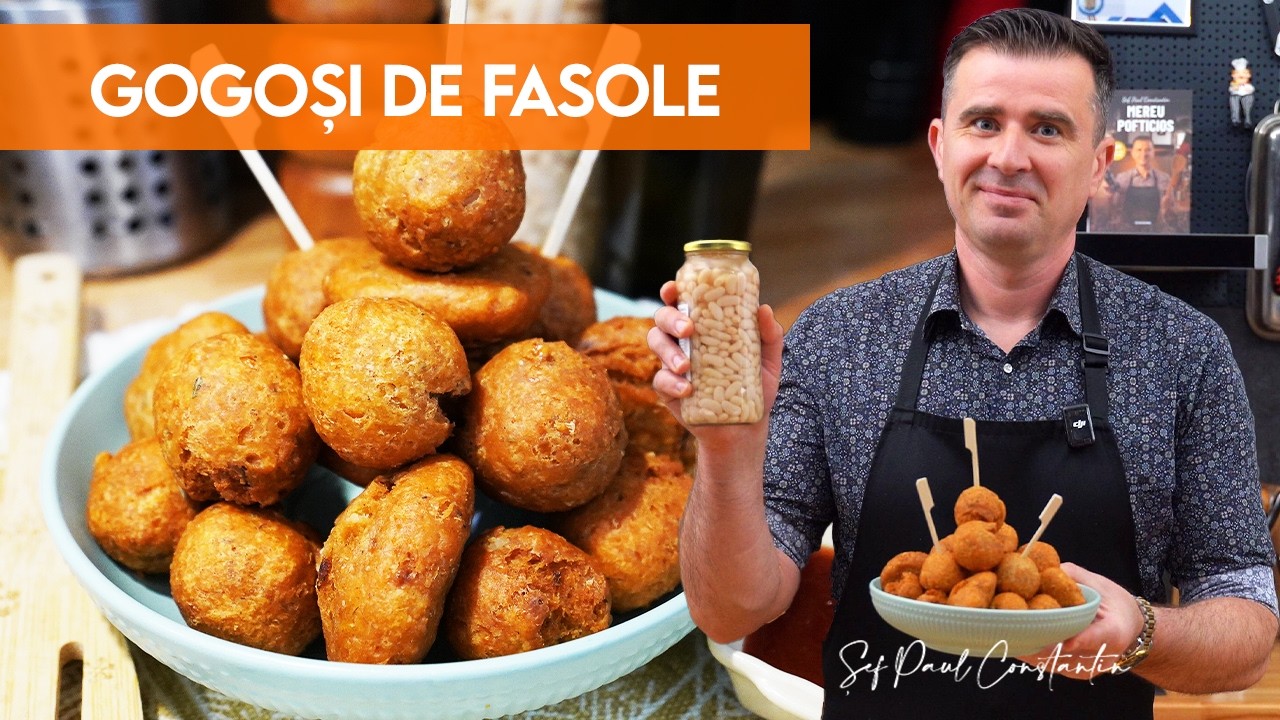 Gogoși din fasole – surpriza crocantă, sățioasă din câteva ingrediente simple
