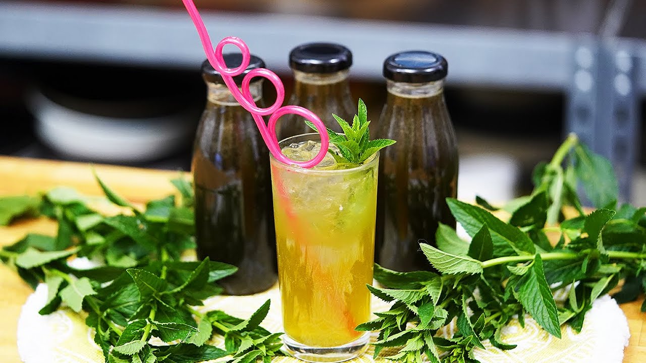 Sirop de mentă macerat la rece: prospețime, aroma grădinii și răcoare