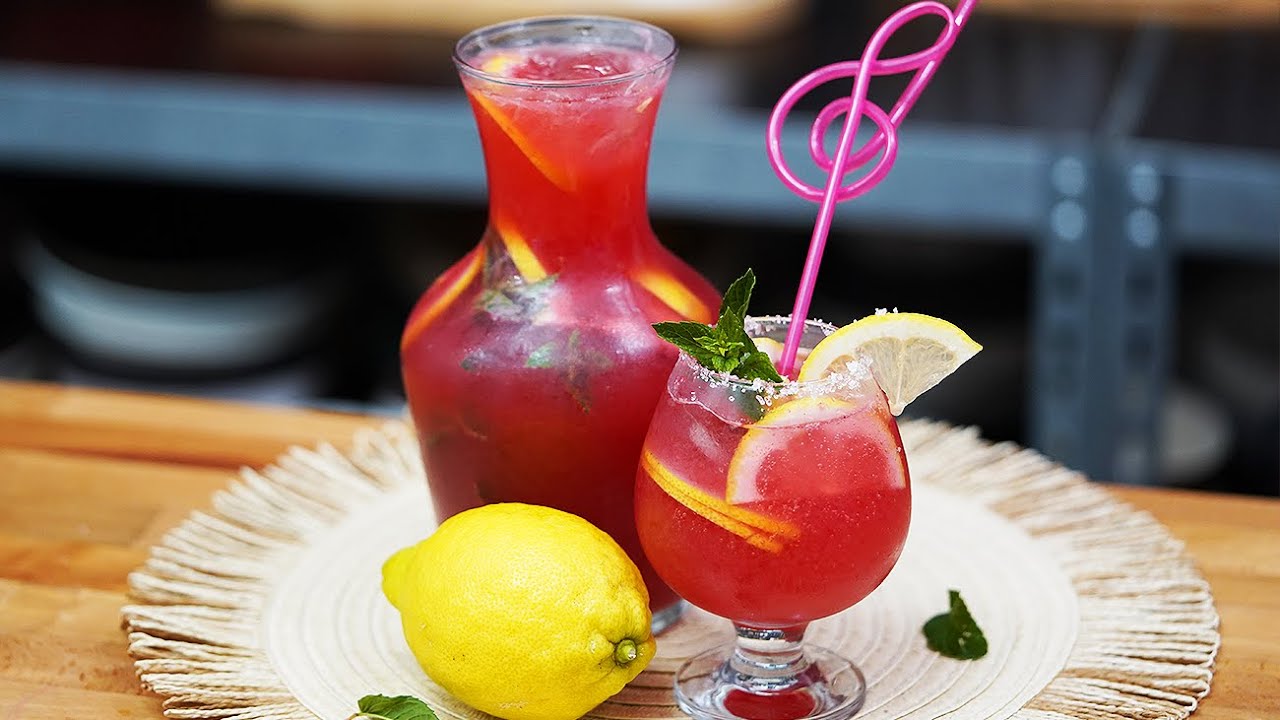Limonadă de zmeură – băutura fresh a verii, super rapidă