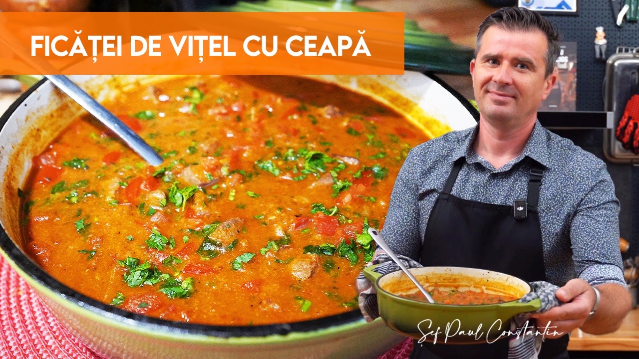 Mâncărică cu ceapă și ficat de vițel – Gust de copilărie ca acasă