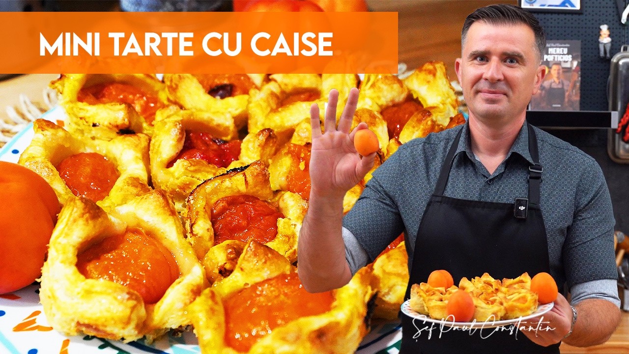 Mini tarte cu caise – Desert proaspăt și crocant pentru vară