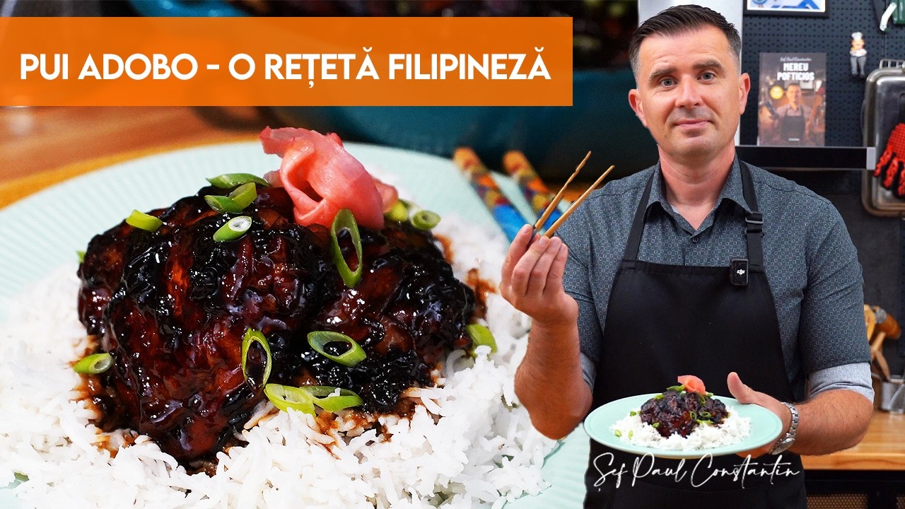 Pui filipinez (Adobo) – gust autentic, direct din inima Filipinelor