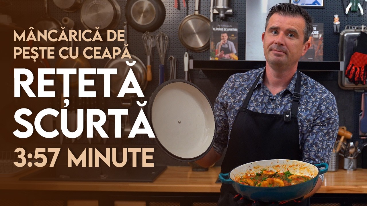 Mâncărică de pește cu ceapă și sos bogat – Gust autentic de la Dunăre