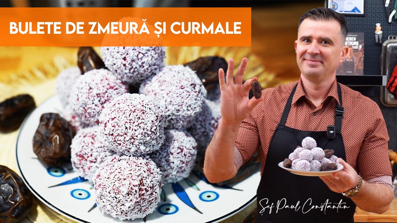 Biluțe dulci fără zahăr – desert din 3 ingrediente, gata în 10 minute