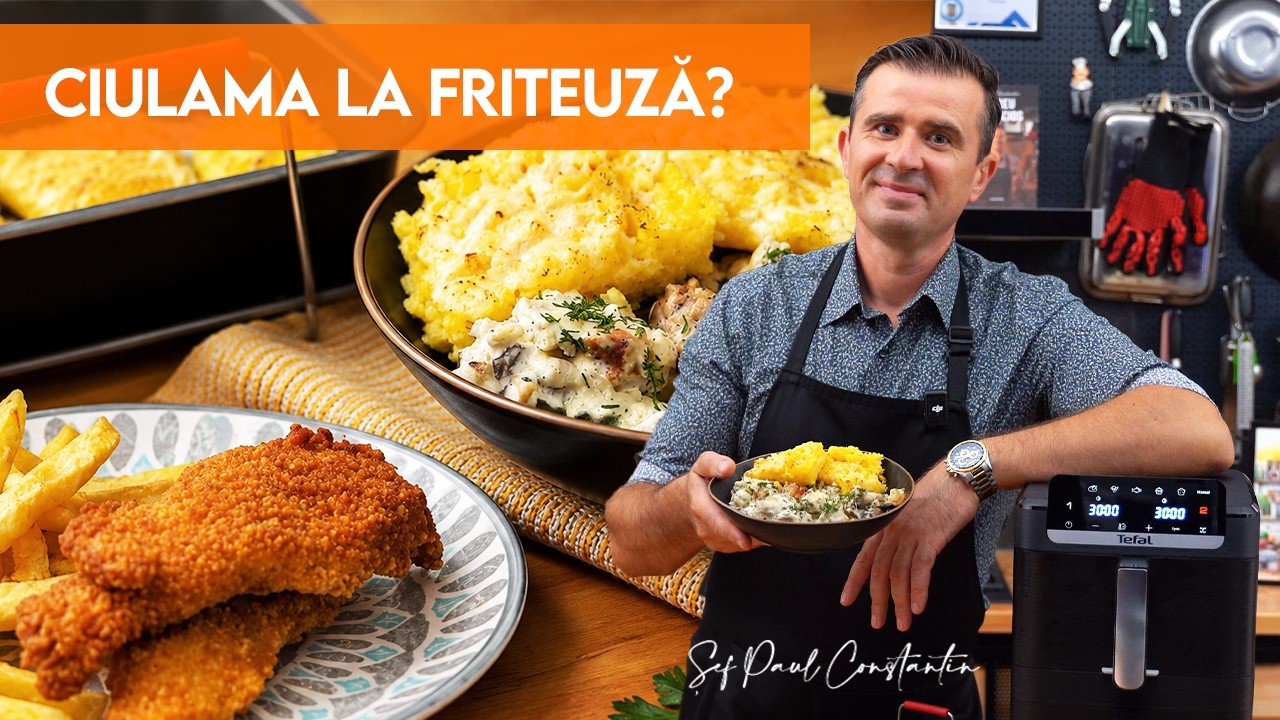 Ciulama de pui cu mămăligă — gust autentic, servire rapidă