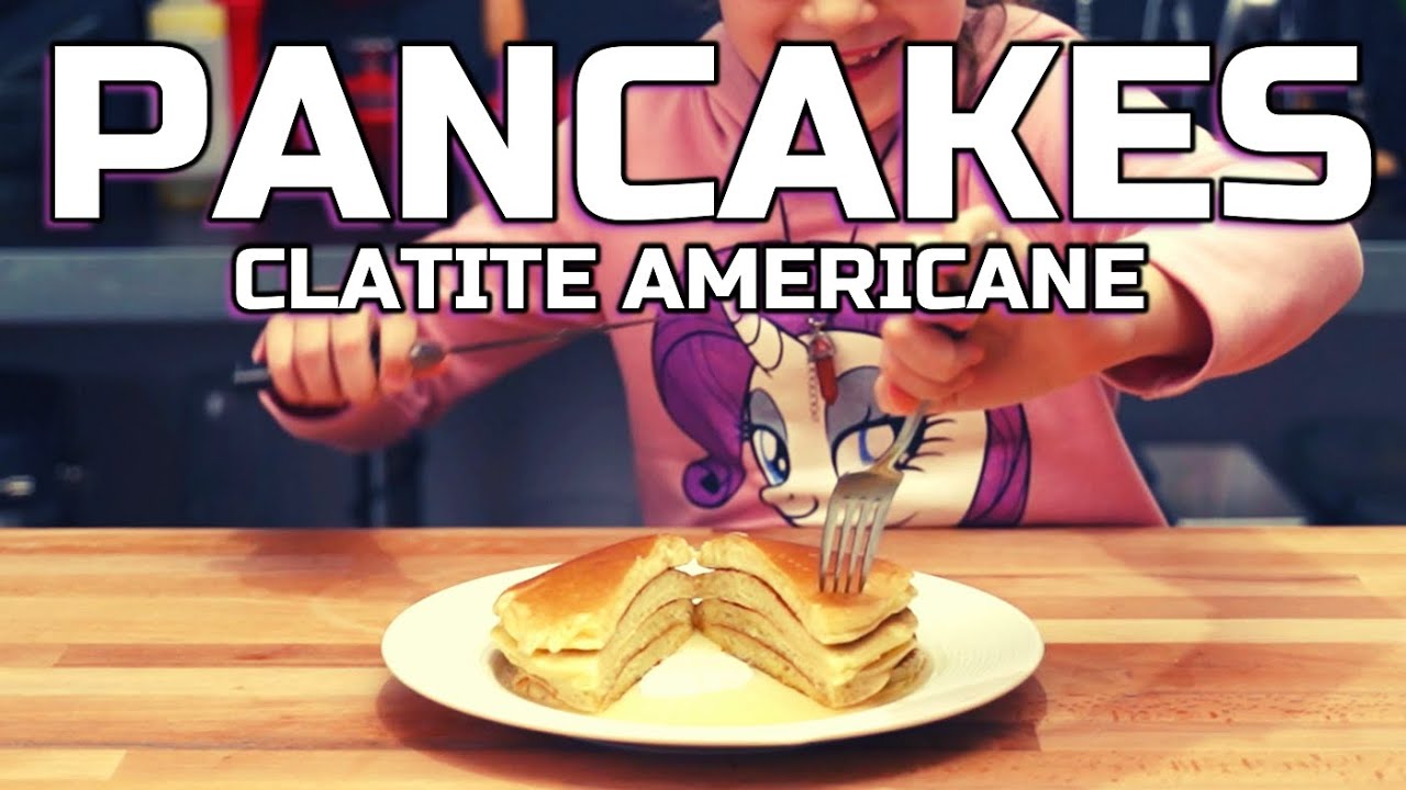 Clătite americane pufoase (pancakes) – Mic dejun vesel