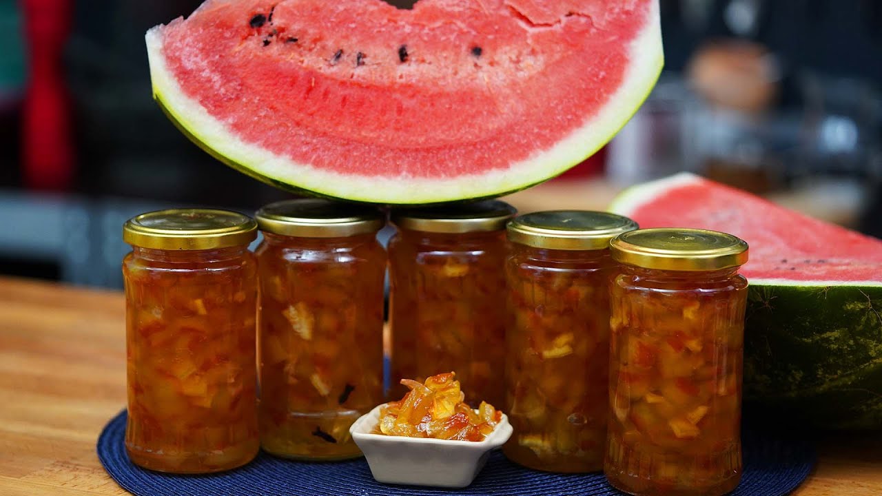 Dulceață de pepene roșu cu scorțișoară – desertul răcoros al verii, la borcan
