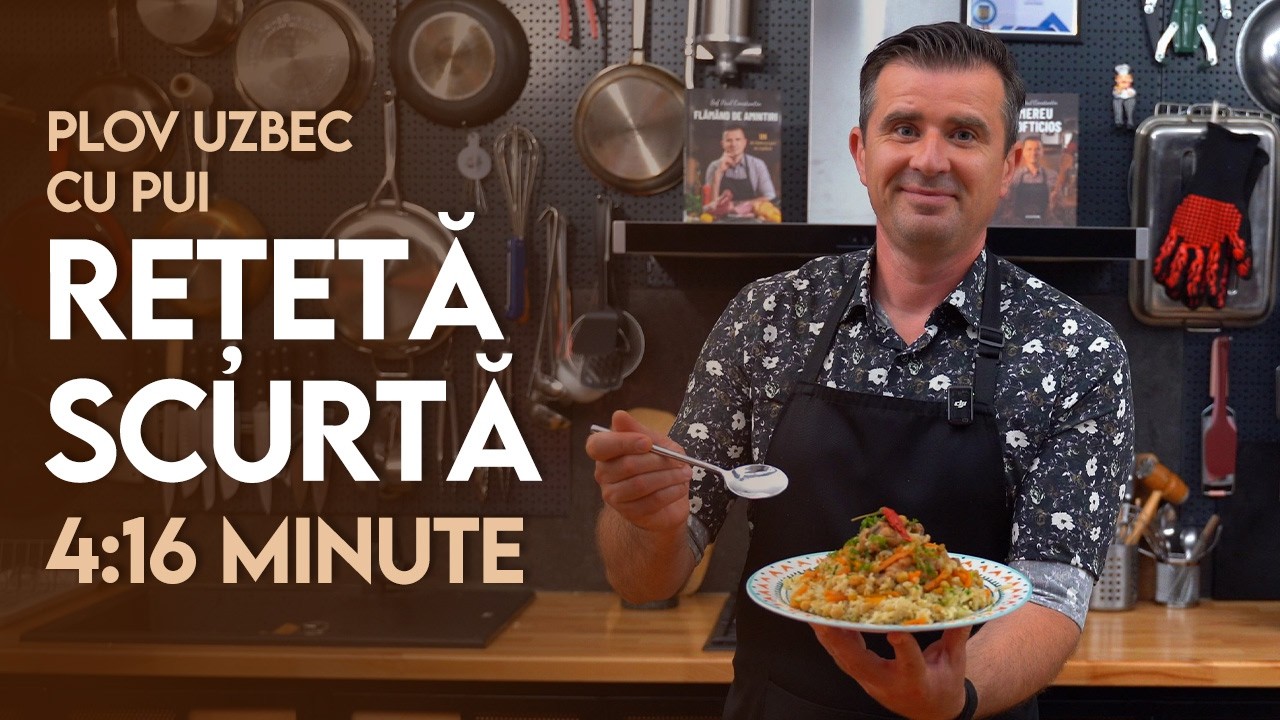 Plov uzbec cu pasăre – gust magic, autentic, de sărbătoare