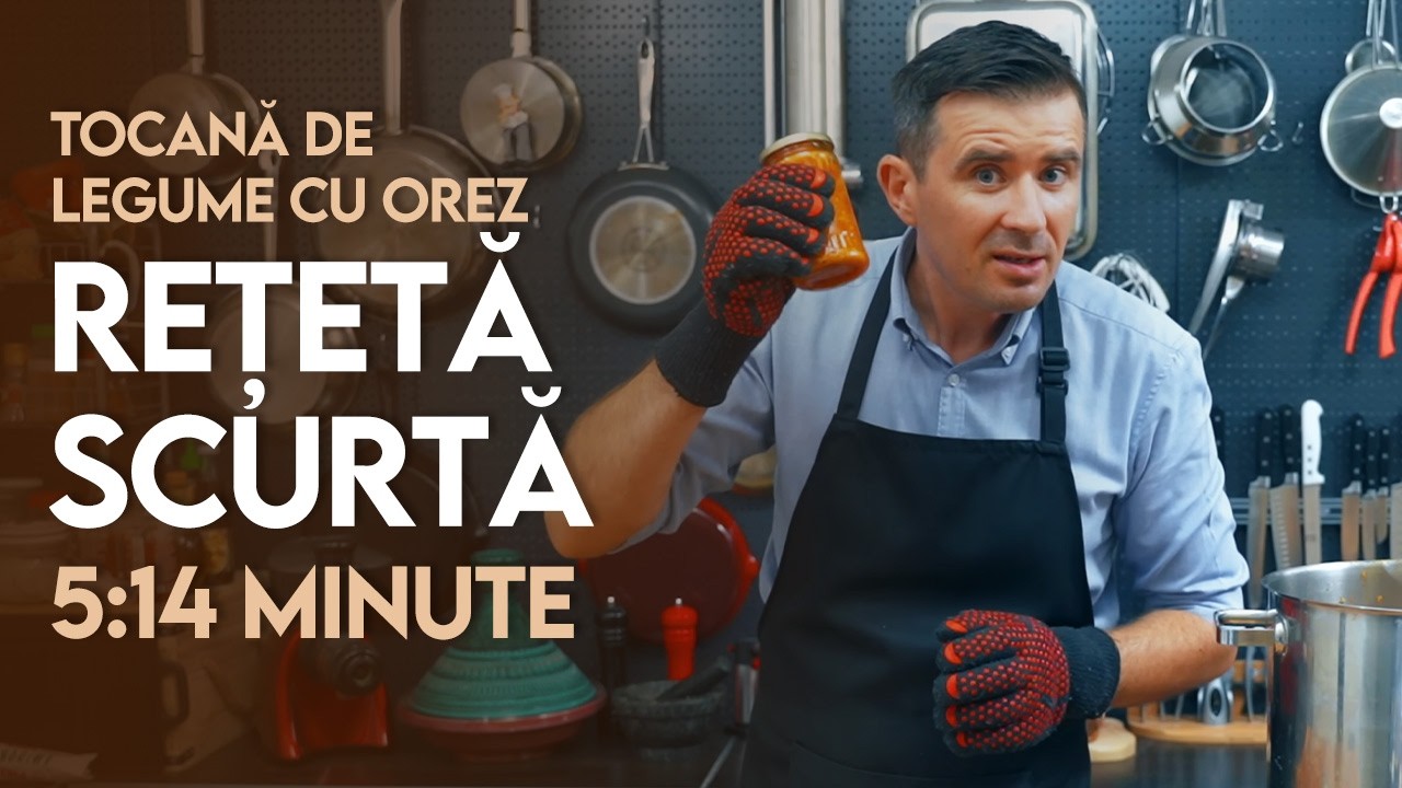 Tocană de legume cu orez – gustul copilăriei de pus în borcan